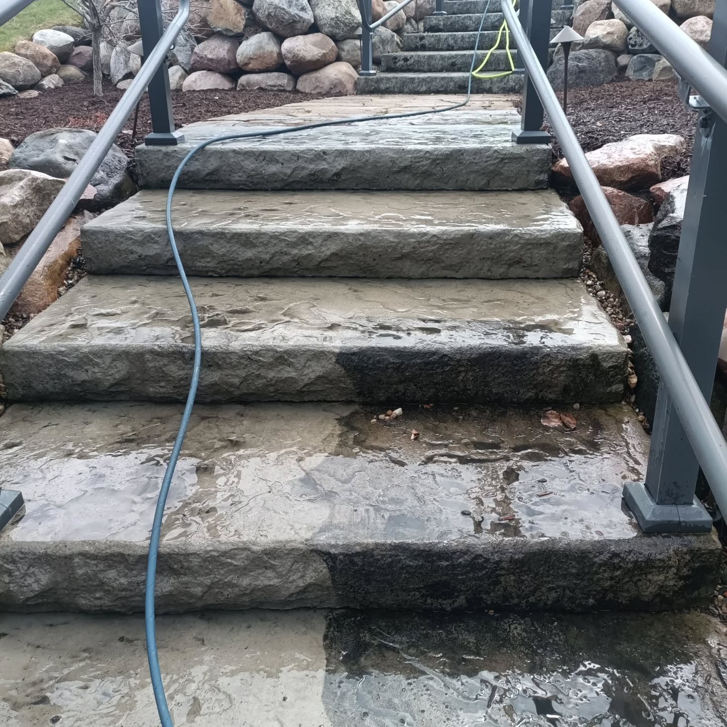 Tru North recent power washing project